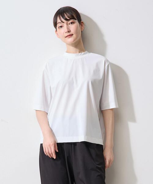 tシャツ 「Allease/オールイーズ」コンパクトハーフスリーブプルオーバー レディース セール】【Allease/オールイーズ】コンパクトハーフスリーブプル
