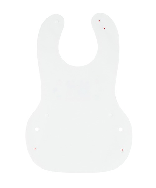 MIKI HOUSE（ミキハウス）の「ランチスタイ（お食事エプロン）（マグ/哺乳瓶/お食事グッズ・キッズ・ホワイト・ONE SIZE）」の5枚目の写真