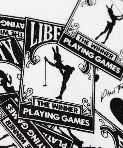 LIBERTY CITY（リバティシティ）の「【LIBERTY CITY/リバティーシティ】 [THE ACE OF HEARTS] Tシャツ（Tシャツ/カットソー・メンズ・ホワイト/ブラック・2/4/3）」の7枚目の写真