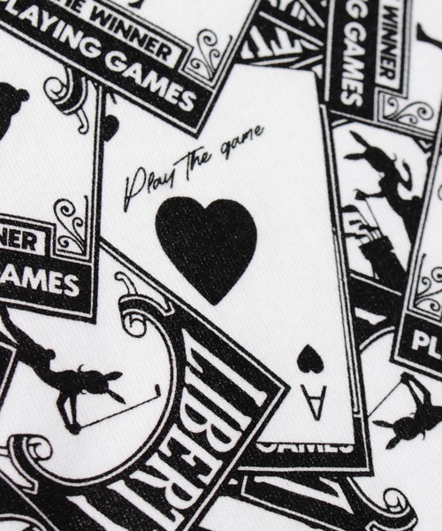 LIBERTY CITY（リバティシティ）の「【LIBERTY CITY/リバティーシティ】 [THE ACE OF HEARTS] Tシャツ（Tシャツ/カットソー・メンズ・ホワイト/ブラック・2/4/3）」の10枚目の写真