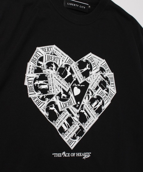 LIBERTY CITY（リバティシティ）の「【LIBERTY CITY/リバティーシティ】 [THE ACE OF HEARTS] Tシャツ（Tシャツ/カットソー・メンズ・ホワイト/ブラック・2/4/3）」の16枚目の写真