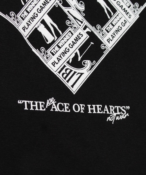 LIBERTY CITY（リバティシティ）の「【LIBERTY CITY/リバティーシティ】 [THE ACE OF HEARTS] Tシャツ（Tシャツ/カットソー・メンズ・ホワイト/ブラック・2/4/3）」の17枚目の写真