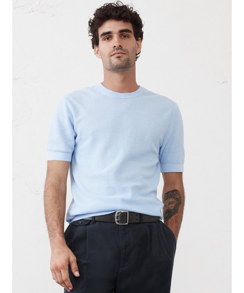 BANANA REPUBLIC FACTORY STORE テクスチャードTシャツ（ニット