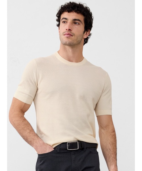 セール】BANANA REPUBLIC FACTORY STORE テクスチャードTシャツ