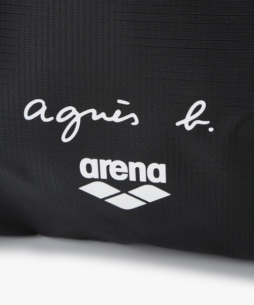 agnes b.（アニエスベー）の「agnes b. x arena マルチバッグ（バックパック/リュック・レディース・ブラック・FREE）」の5枚目の写真