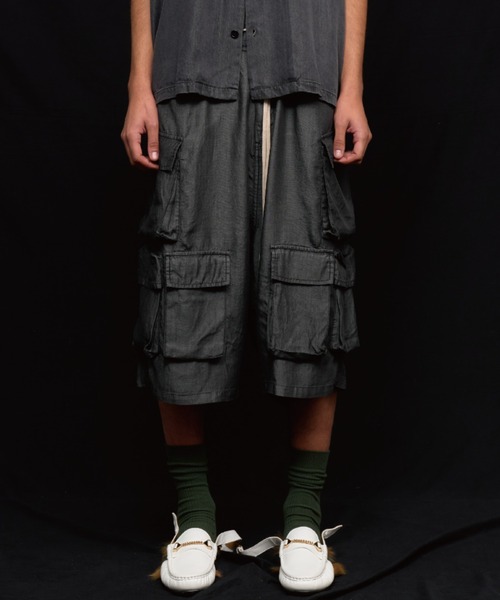 パンツ DankeSchon COATINGTENCEL CARGO SHORTS DANKE SCHON カーゴ