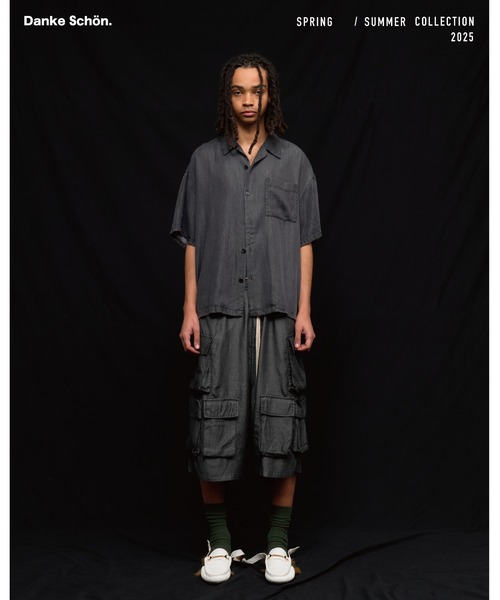 セール】DankeSchon/ダンケシェーン/TENCEL CARGO SHORTS（カーゴ