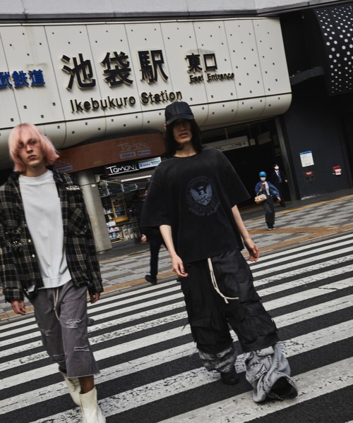 DANKE SCHON(ダンケシェーン)の「DankeSchon/ダンケシェーン/TENCEL CARGO SHORTS(カーゴパンツ・メンズ・ブラック・M/L)」の8枚目の写真
