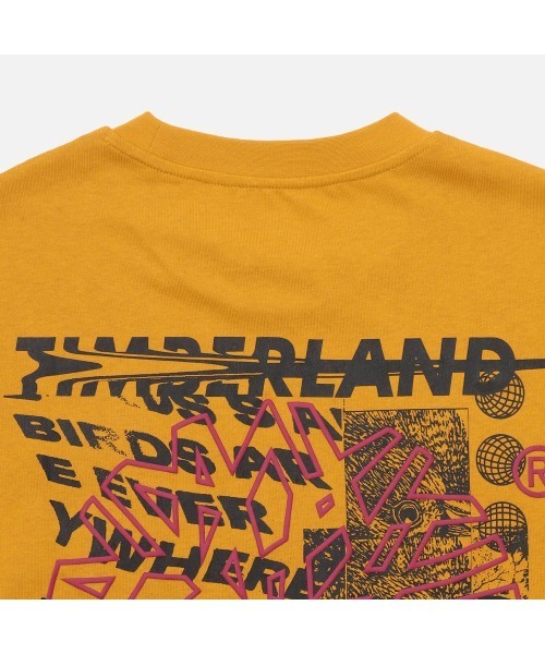Timberland（ティンバーランド）の「メンズ 長袖 グラフィック Tシャツ（Tシャツ/カットソー・メンズ・イエロー・LARGE/MEDIUM/SMALL/X-LARGE/X-SMALL）」の3枚目の写真