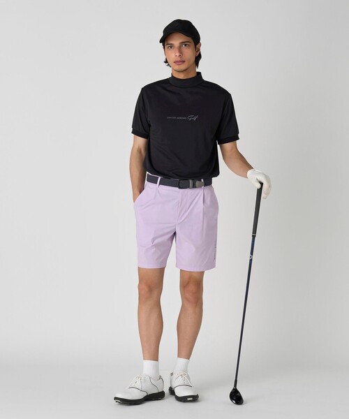 メンズ スムース モックネック シャツ（Tシャツ/カットソー