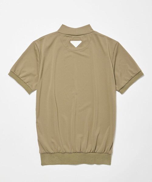メンズ スムース モックネック シャツ（Tシャツ/カットソー