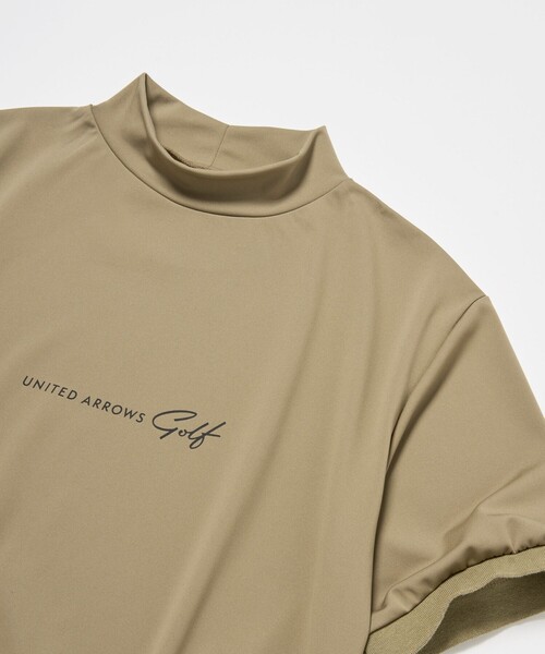 メンズ スムース モックネック シャツ（Tシャツ/カットソー