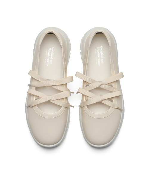 ROCKFISH WEATHERWEAR(ロックフィッシュウェザーウェア)の「FLATFORM RIBBON MARYJANE(スニーカー・レディース・ベージュ/イエロー/ブラック/ブラウン・24.5cm/24.0cm/23.5cm/23.0cm/25.0cm)」の14枚目の写真