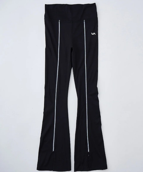 RVCA(ルーカ)の「RVCA レディース 【ALEXIS REN】 SPLIT FLARE LEGGING ラッシュレギンス 【2025年夏モデル】/ルーカレギンス・スパッツ(レギンス/スパッツ・レディース・ブラック・MEDIUM/SMALL)」の6枚目の写真