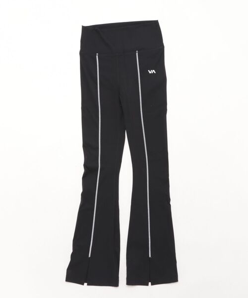 RVCA(ルーカ)の「RVCA レディース 【ALEXIS REN】 SPLIT FLARE LEGGING ラッシュレギンス 【2025年夏モデル】/ルーカレギンス・スパッツ(レギンス/スパッツ・レディース・ブラック・MEDIUM/SMALL)」の8枚目の写真