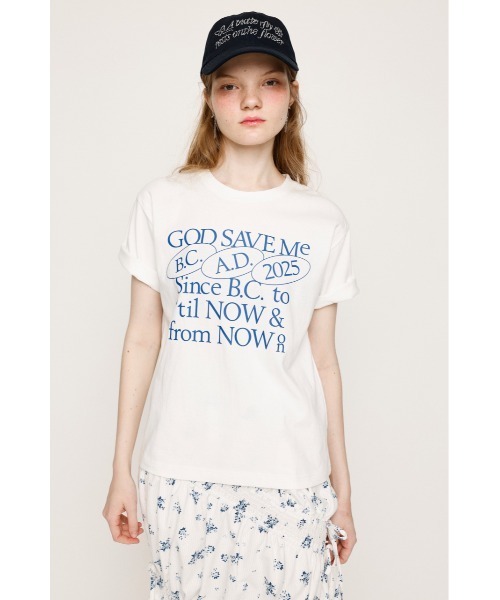 【関税・送料込】ALAIA ロゴプリント 半袖Tシャツ SHIPS tシャツ 「SHIPS別注」SloppySupply: ロゴ プリント 半袖