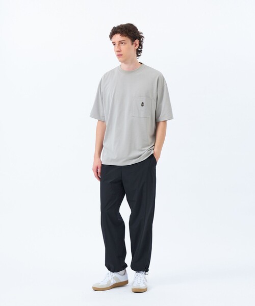 MACKINTOSH PHILOSOPHY（ﾏｯｷﾝﾄｯｼｭ ﾌｨﾛｿﾌｨｰ）の「バッキンガムベア 度詰め天竺 スピンドルTシャツ（Tシャツ/カットソー・メンズ・ブラック/グレー/ホワイト・40/38）」の16枚目の写真