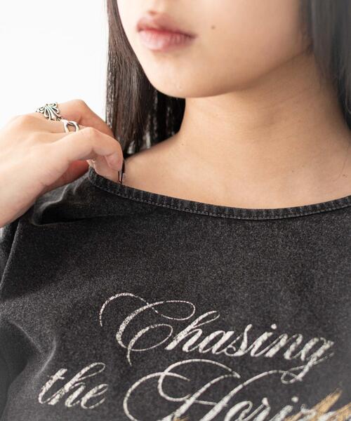 WEGO(ウィゴー)の「WEGO/ヴィンテージライクドロストちびT(Tシャツ/カットソー・レディース・その他4/その他1/その他2/その他3/ホワイト/ベージュ/その他5・FREE)」の12枚目の写真