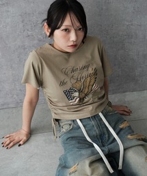 ちびT」に該当するレディースのTシャツ/カットソーファッション通販