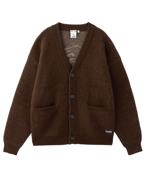 FACE JACQUARD KNIT CARDIGAN（カーディガン/ボレロ）｜X-girl