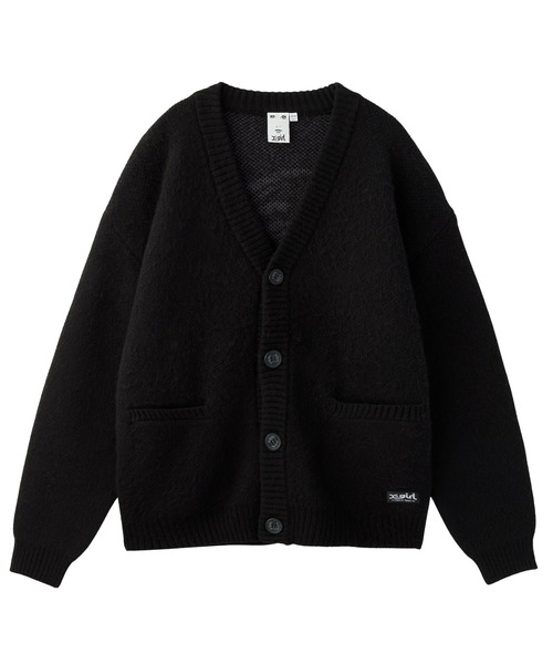 FACE JACQUARD KNIT CARDIGAN（カーディガン/ボレロ）｜X-girl