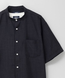 NAVY リネンライクシャツ アンサンブル