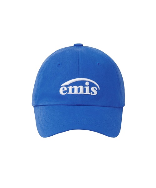 新品エミスキャップ emis】NEW LOGO MIX BALL CAP-BEIGE/BROWN P0000BNQ (EMIS