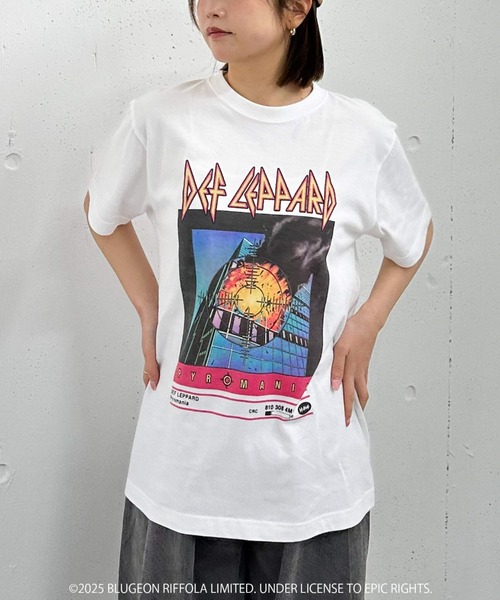 davryu leopard TEE ホワイト Lサイズ davryu logo TEE