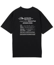THE NORTH FACE Tシャツ・カットソー 黒 3500425A0149 THE NORTH FACE☆スリークォーターTNFロゴティー (THE NORTH