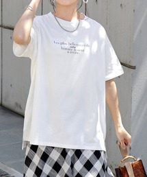 ”汚れ知らず" 撥水/防汚 ロゴTシャツ
