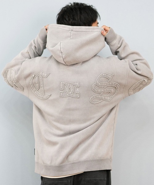 DC(ディーシー)の「DC/ディーシー フルジップパーカー セットアップ対応 DZP254037(パーカー・メンズ・スミクロ/シルバーグレー/チャコールグレー・M/L/XL)」の3枚目の写真