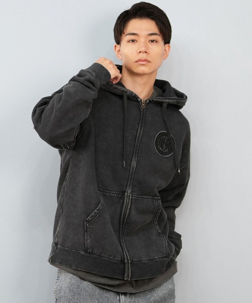 DC(ディーシー)の「DC/ディーシー フルジップパーカー セットアップ対応 DZP254037(パーカー・メンズ・スミクロ/シルバーグレー/チャコールグレー・M/L/XL)」の5枚目の写真