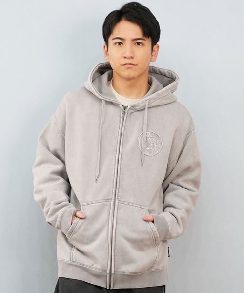 DC(ディーシー)の「DC/ディーシー フルジップパーカー セットアップ対応 DZP254037(パーカー・メンズ・スミクロ/シルバーグレー/チャコールグレー・M/L/XL)」の13枚目の写真