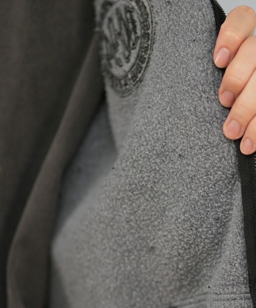 DC(ディーシー)の「DC/ディーシー フルジップパーカー セットアップ対応 DZP254037(パーカー・メンズ・スミクロ/シルバーグレー/チャコールグレー・M/L/XL)」の4枚目の写真