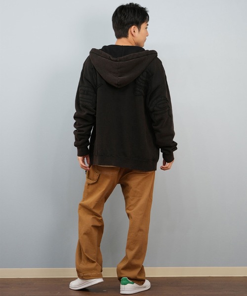 DC(ディーシー)の「DC/ディーシー フルジップパーカー セットアップ対応 DZP254037(パーカー・メンズ・スミクロ/シルバーグレー/チャコールグレー・M/L/XL)」の11枚目の写真