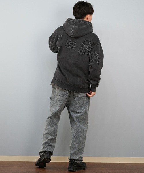 DC(ディーシー)の「DC/ディーシー フルジップパーカー セットアップ対応 DZP254037(パーカー・メンズ・スミクロ/シルバーグレー/チャコールグレー・M/L/XL)」の7枚目の写真