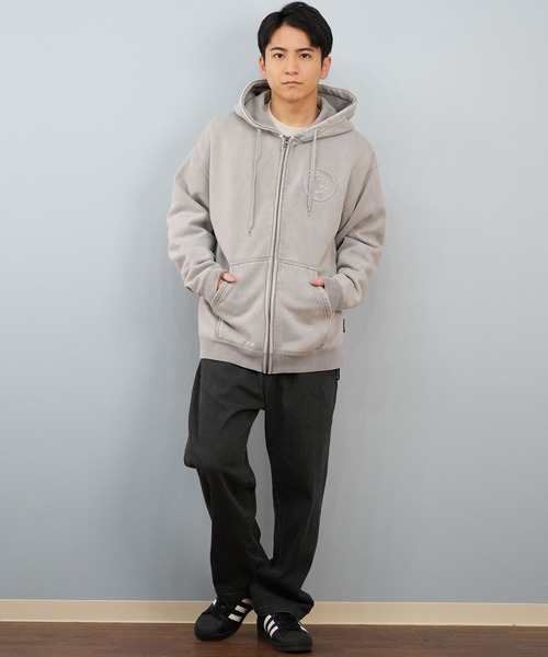 DC(ディーシー)の「DC/ディーシー フルジップパーカー セットアップ対応 DZP254037(パーカー・メンズ・スミクロ/シルバーグレー/チャコールグレー・M/L/XL)」の14枚目の写真