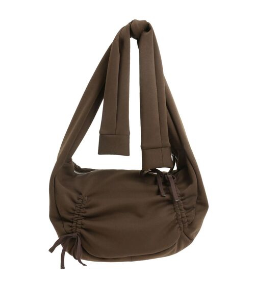 EMODA（エモダ）の「リボンギャザーショルダーバッグ（ショルダーバッグ・レディース・ブラック/ブラウン・FREE）」の15枚目の写真