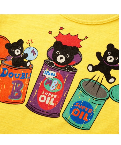 DOUBLE_B(ダブルビー)の「Lift Off!デザイン半袖Tシャツ(Tシャツ/カットソー・キッズ・イエロー/マルチ・90cm/120cm/110cm/130cm/100cm/80cm)」の4枚目の写真