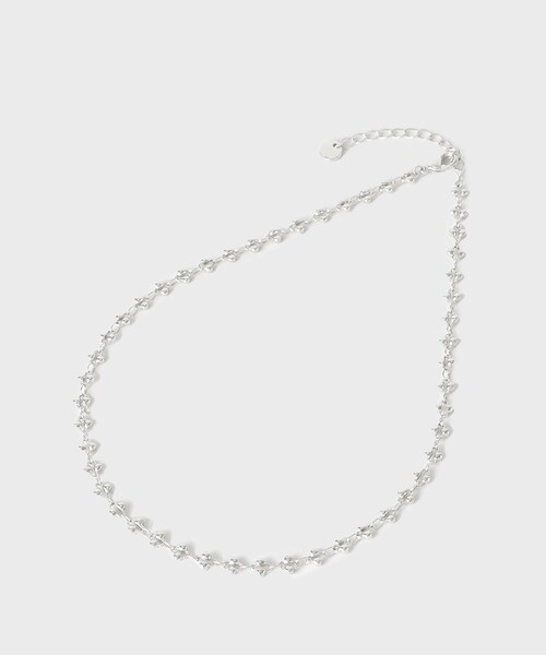 GALLEST（ギャレスト）の「デザインチェーンショートネックレス（ネックレス・レディース・ゴールド/シルバー・00）」の4枚目の写真