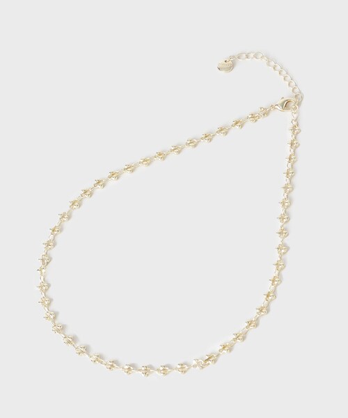 GALLEST（ギャレスト）の「デザインチェーンショートネックレス（ネックレス・レディース・ゴールド/シルバー・00）」の5枚目の写真