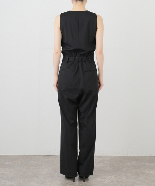 IENA（イエナ）の「ハイゲージコンビネゾン（つなぎ/オールインワン・レディース・ブラック/キャメル・36/38）」の17枚目の写真