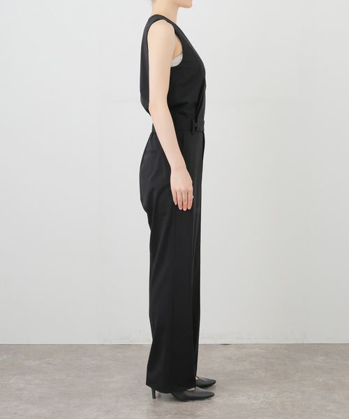 IENA（イエナ）の「ハイゲージコンビネゾン（つなぎ/オールインワン・レディース・ブラック/キャメル・36/38）」の18枚目の写真