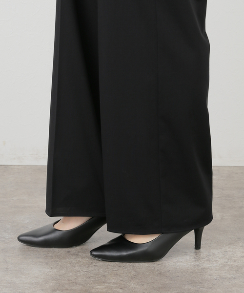 IENA（イエナ）の「ハイゲージコンビネゾン（つなぎ/オールインワン・レディース・ブラック/キャメル・36/38）」の22枚目の写真