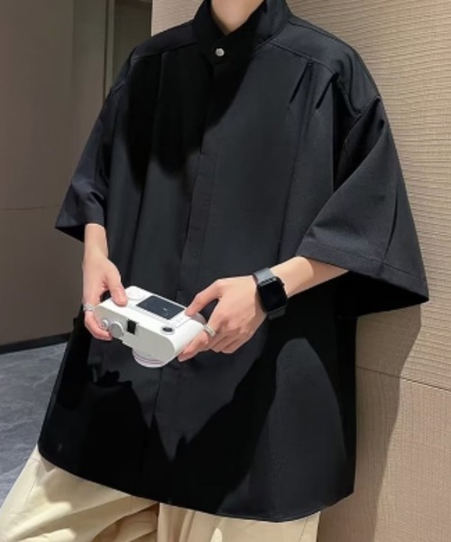 REBALANCE（リバランス）の「半袖オーバーシャツ（シャツ/ブラウス・メンズ・A/B/C・LARGE/MEDIUM）」の9枚目の写真