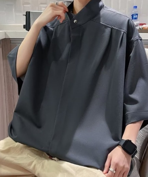 REBALANCE（リバランス）の「半袖オーバーシャツ（シャツ/ブラウス・メンズ・A/B/C・LARGE/MEDIUM）」の11枚目の写真