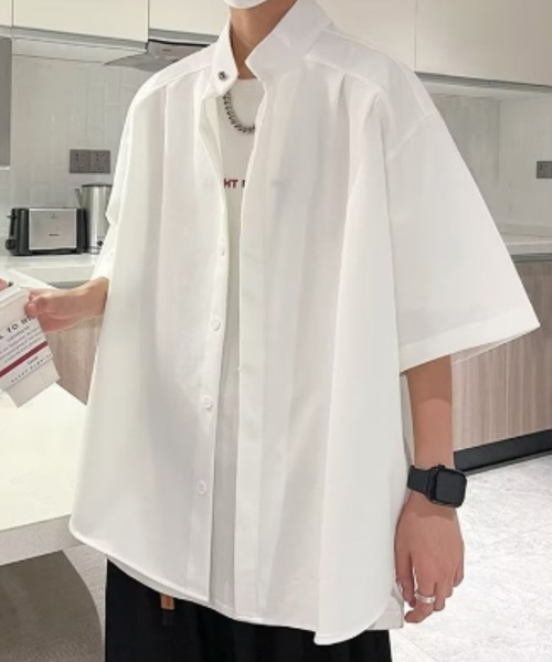 REBALANCE（リバランス）の「半袖オーバーシャツ（シャツ/ブラウス・メンズ・A/B/C・LARGE/MEDIUM）」の12枚目の写真