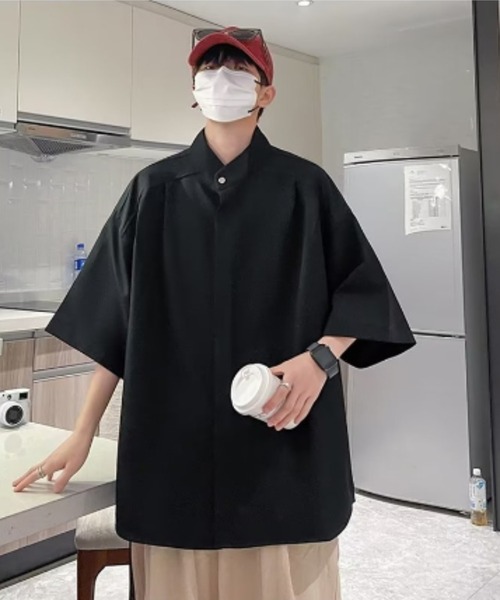 REBALANCE（リバランス）の「半袖オーバーシャツ（シャツ/ブラウス・メンズ・A/B/C・LARGE/MEDIUM）」の17枚目の写真