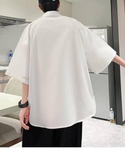 REBALANCE（リバランス）の「半袖オーバーシャツ（シャツ/ブラウス・メンズ・A/B/C・LARGE/MEDIUM）」の4枚目の写真