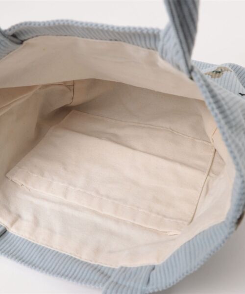 VIBGYOR（ヴィブジョー）の「Mignonjour/くまコーデュロイミニトートバッグ M2582（トートバッグ・レディース・ブルー/ピンク/ホワイト/ベージュ・FREE）」の19枚目の写真